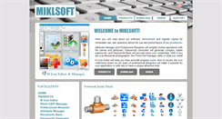 Desktop Screenshot of miklsoft.com
